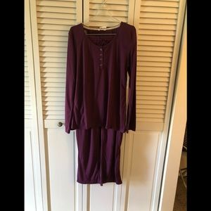 NWOT LUCKY BRAND Women's Purple Sleepwear Set